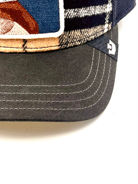 Goorin The Farm trucker cap - Brit Cheeky Void 1013436 One Size