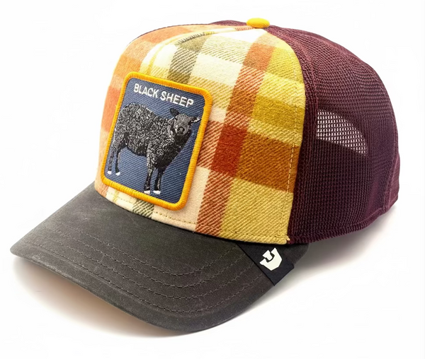 Goorin The Farm trucker cap - Brit Sheep (Black Sheep) 1013434 One Size