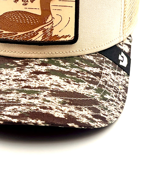 Goorin The Farm trucker cap - Camo Engraved Duck (Drifter) 1013667 One Size