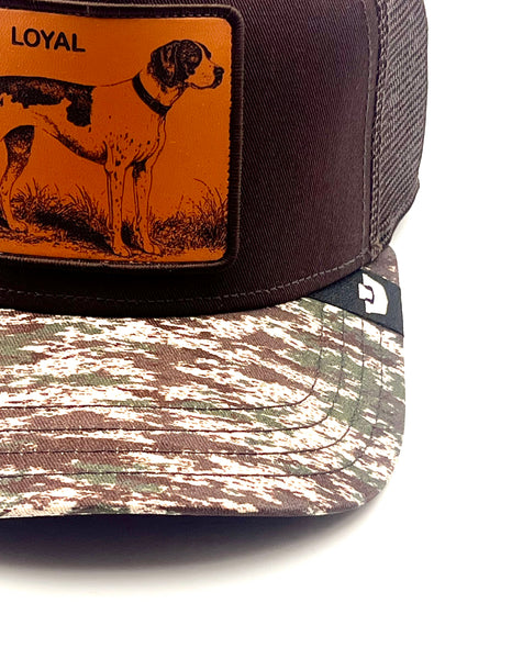 Goorin The Farm trucker cap - Camo Engraved Dog (Loyal) 1013197 One Size