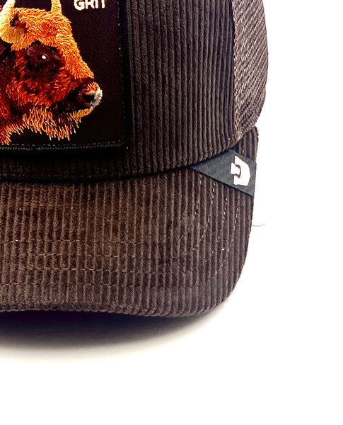 Goorin The Farm trucker cap - Corduroy Grit 1013185 One Size