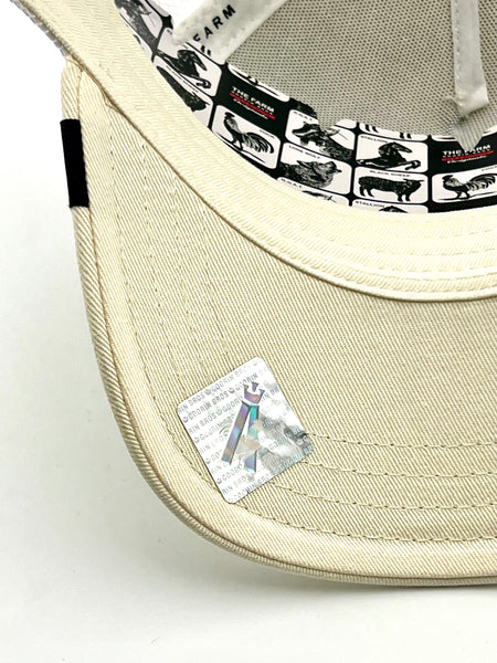 Goorin The Farm trucker cap - The White Tiger 1010392 One Size