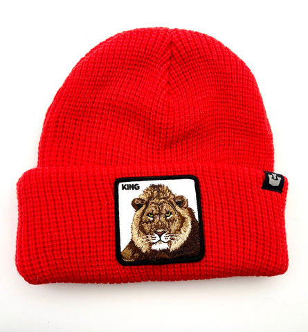 Goorin The Farm trucker beanie - Jungle Jangle (King) 1070057-RED One Size