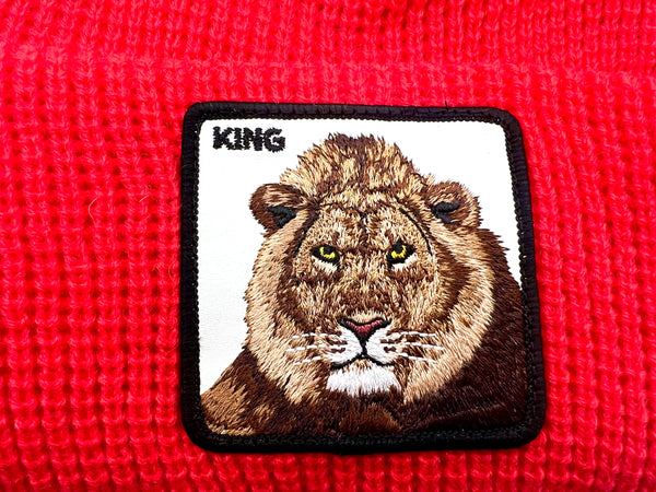 Goorin The Farm trucker beanie - Jungle Jangle (King) 1070057-RED One Size