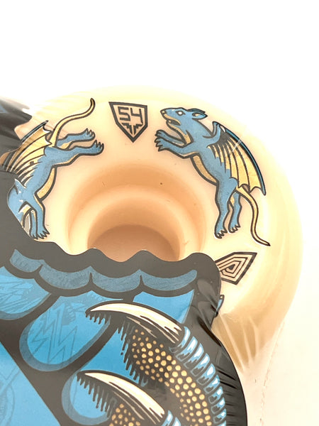 Powell Peralta skateboard wheels Dragon Formula Nano Rats AV6 97A 54mm (Pack of 4)