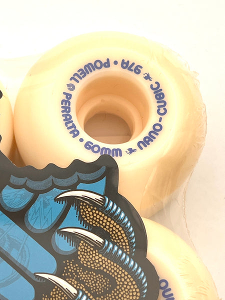 Powell Peralta skateboard wheels Dragon AA Nano Cubic 97A 60mm (Pack of 4)