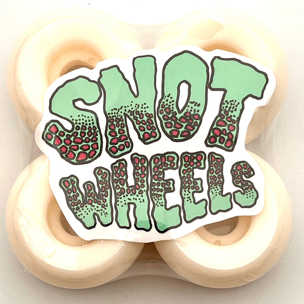 Snot skateboard wheels Curb Killer Conical White 99A 52mm (Pack of 4)