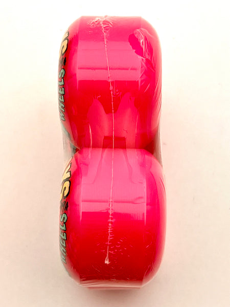 Snot skateboard wheels Wide Boys Neon pink 99A 54mm (Pack of 4)