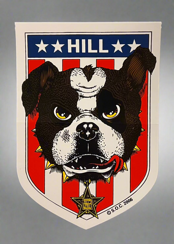 Powell Peralta Frankie Hill Bulldog Sticker (Single)