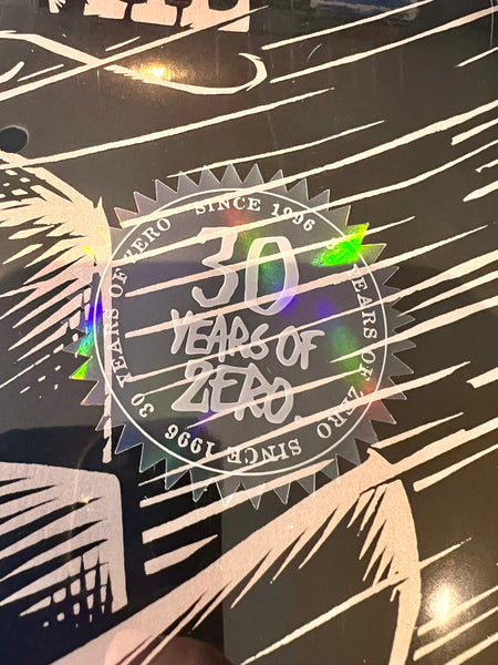 Zero skateboard deck Gunslinger 30 years reissue Tommy Sandoval 8.5"