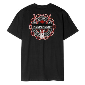 Independent Tee shirt Anytime Anywhere Chain Black