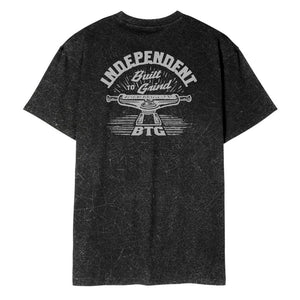 Independent Tee shirt BTG Lino Truck Mineral Wash Black