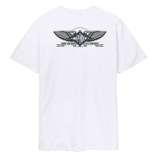 Independent Tee shirt RTB Pilot White