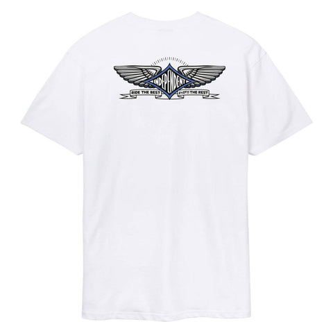 Independent Tee shirt RTB Pilot White