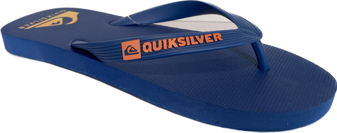 Quiksilver Mens Flip Flops Blue Size UK6 AQYL100854