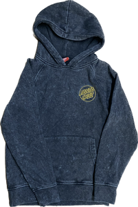 Santa Cruz Youth 50th Opus Dot Black Acid Wash 8-10yrs Sample 50% Off