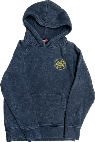 Santa Cruz Youth 50th Opus Dot Black Acid Wash 8-10yrs Sample 50% Off