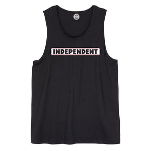 Independent Vest Bar Logo Black