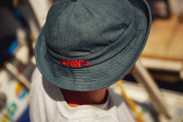 Dark Seas x Jaws Hooper hat indigo 321000519J