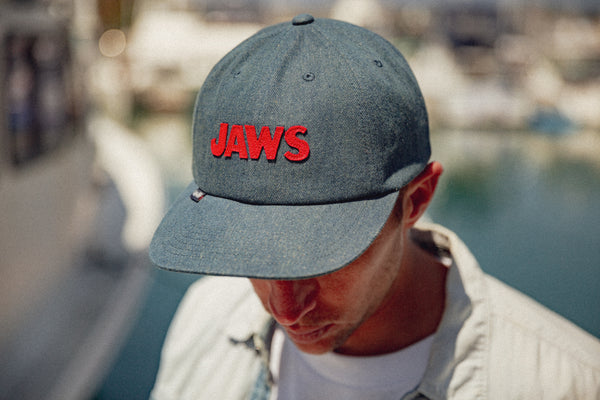 Dark Seas x Jaws Gary hat indigo 321000522J