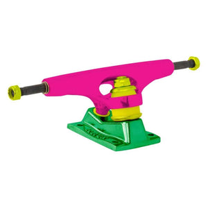 Krux skateboard trucks K5 The Raver Standard Pink/Green/Yellow 8.25"