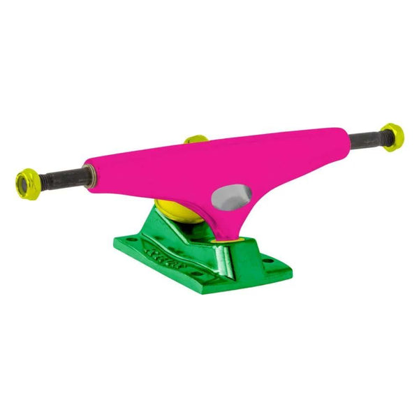 Krux skateboard trucks K5 The Raver Standard Pink/Green/Yellow 8.25"
