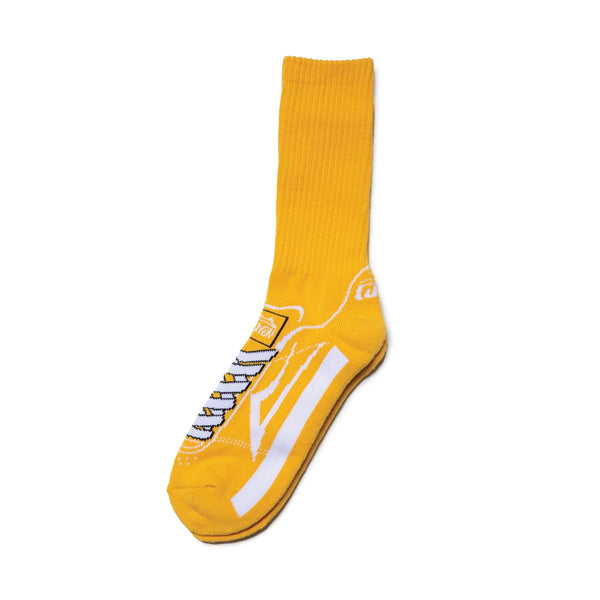 LAKAI Skateboard Manchester crew socks Gold - One size