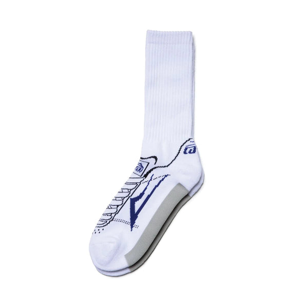 LAKAI Skateboard Manchester crew socks White - One size