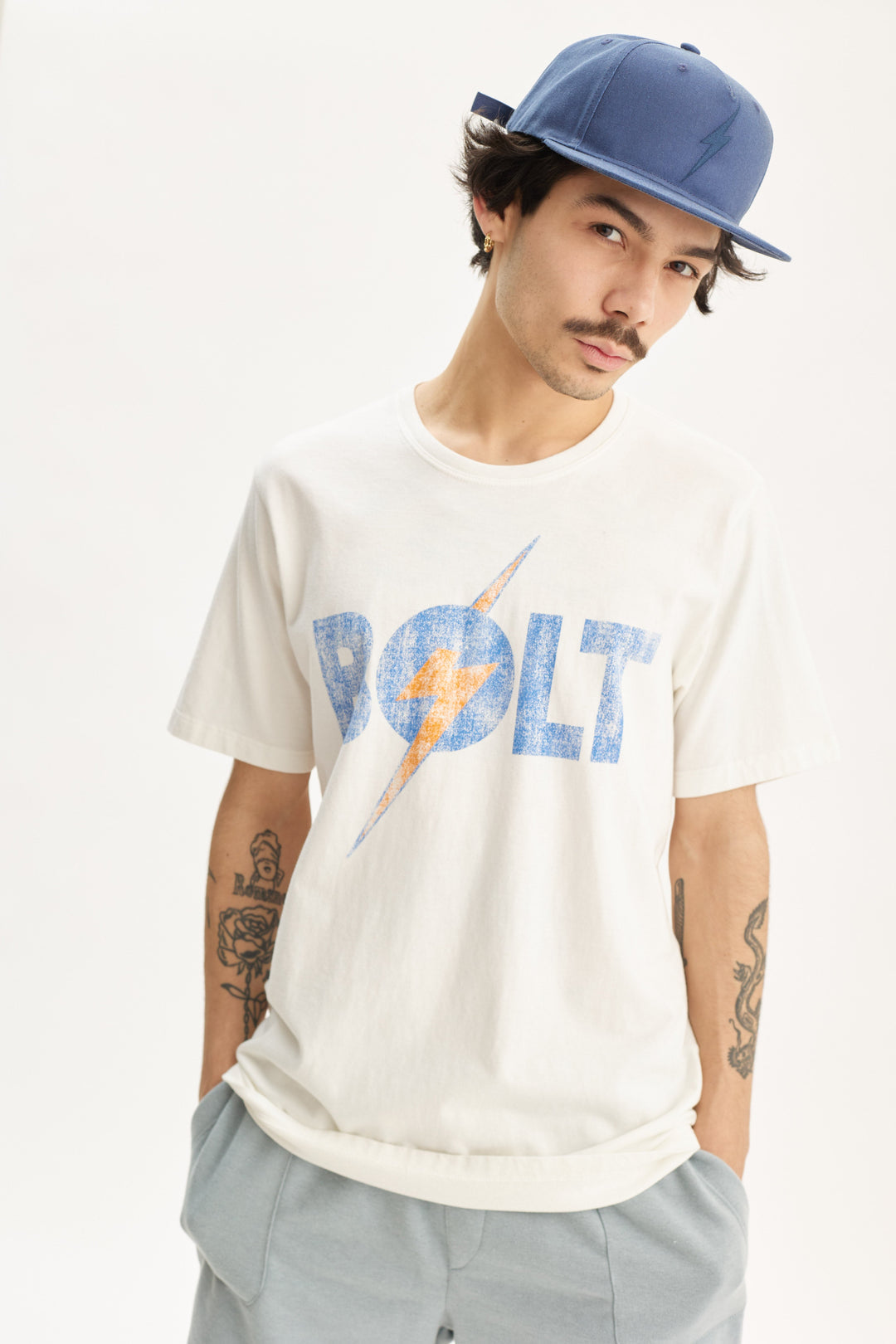 Lightning Bolt Eco SS T-Shirt White