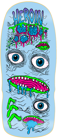 Heroin skateboard deck Mutator 13"