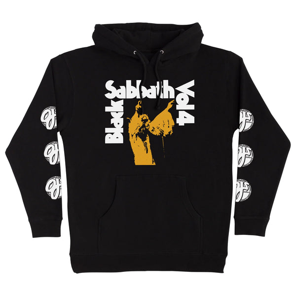 OJ Wheels x Black Sabbath pullover hoodie Vol 4 Black