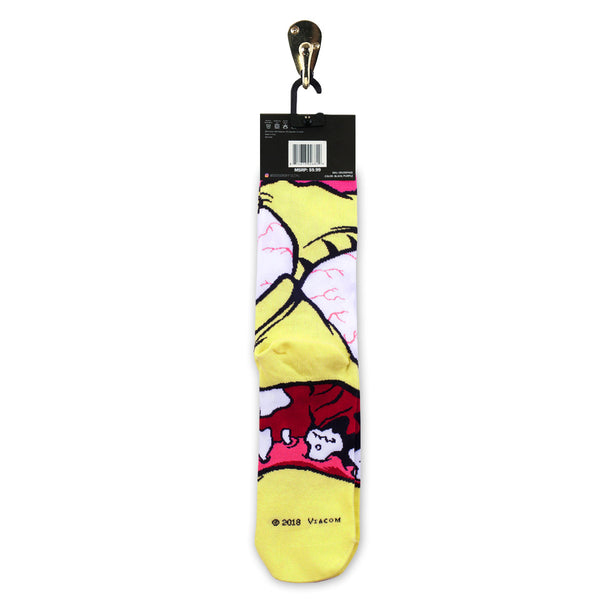 Odd Sox crew socks Grossbob Yellow US 8-12