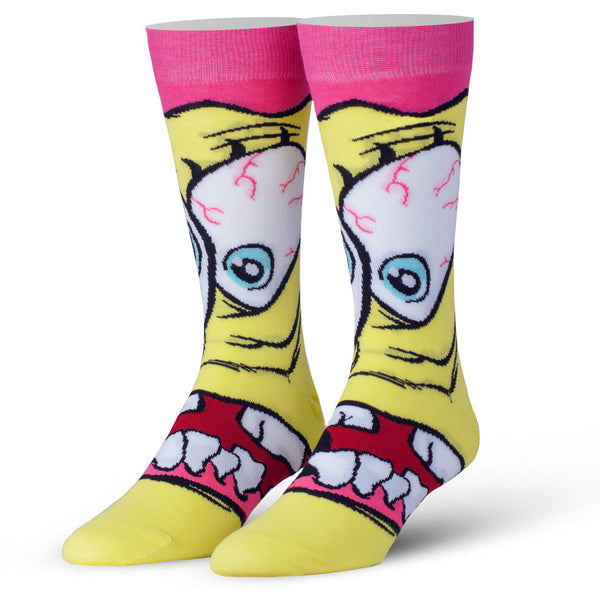 Odd Sox crew socks Grossbob Yellow US 8-12
