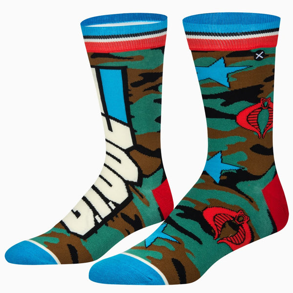 Odd Sox G.I. Joe Split Retro Crew Socks US 8-12