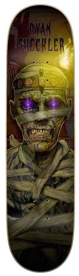 Plan B skateboard deck Mummy Sheckler 8.25"