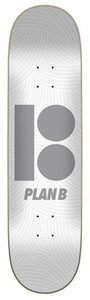 Plan B skateboard deck Team Texture 8.00"