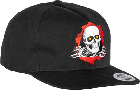 Powell Peralta 5-panels snapback cap Ripper 2 Black One size
