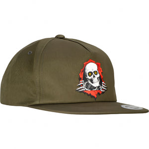 Powell Peralta 5-panels snapback cap Ripper 2 Military green One size