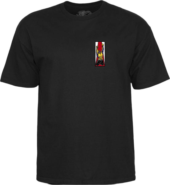 Powell Peralta Short sleeves tee shirt Mike Frazier Yellow Man Black