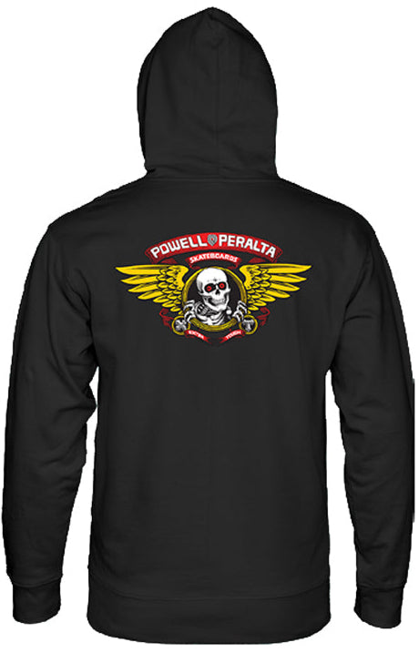 Powell Peralta Winged Ripper Hoodie Black