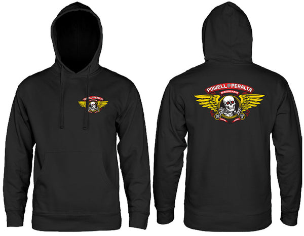 Powell Peralta Winged Ripper Hoodie Black