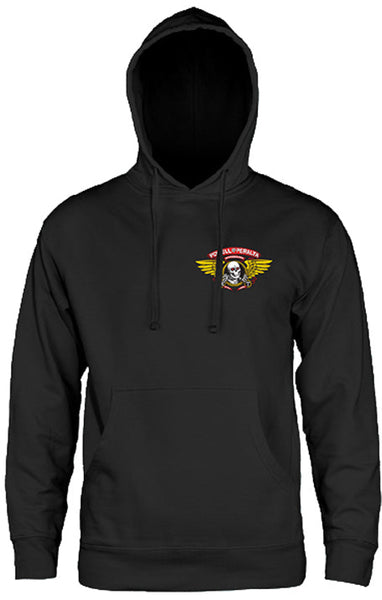 Powell Peralta Winged Ripper Hoodie Black
