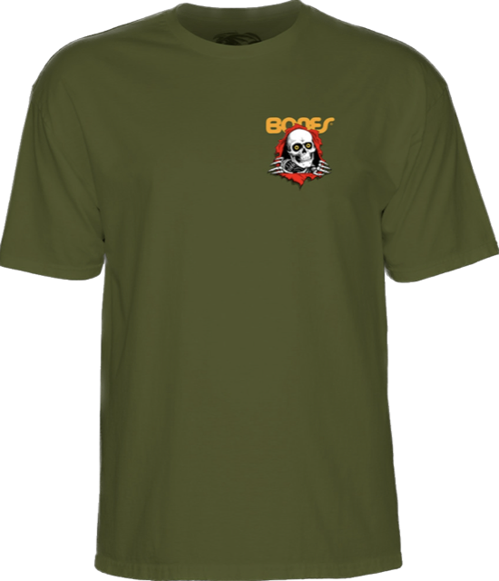 Powell Peralta Ripper T-Shirt Military Green CTMPPRIP2MG
