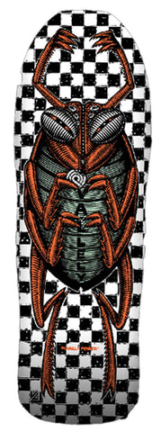 Powell Peralta skateboard deck Mike Vallely Bug '01' White 10"