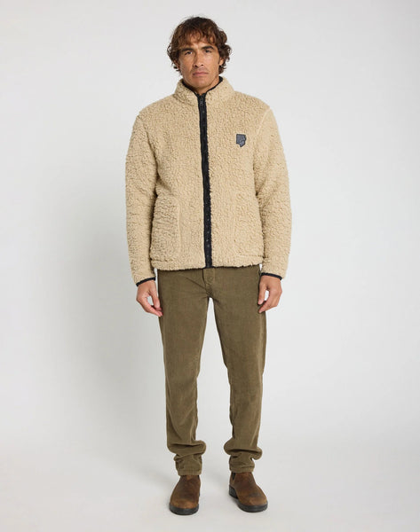 Pullin Sherpa Park Cream Jacket