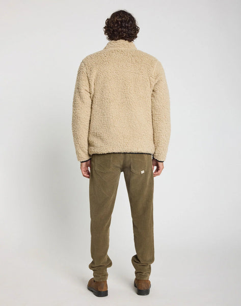 Pullin Sherpa Park Cream Jacket