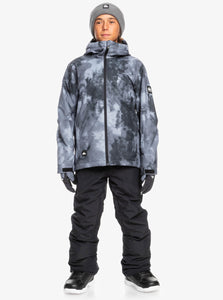 Quiksilver Mission Printed Technical Youth Snow Jacket Medium/ 12 Yrs Sample