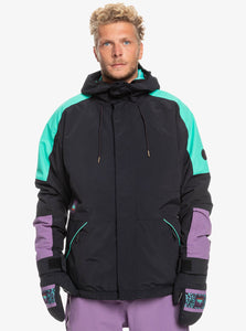 Quiksilver Radicalo Technical Snow Jacket True Black 70% off