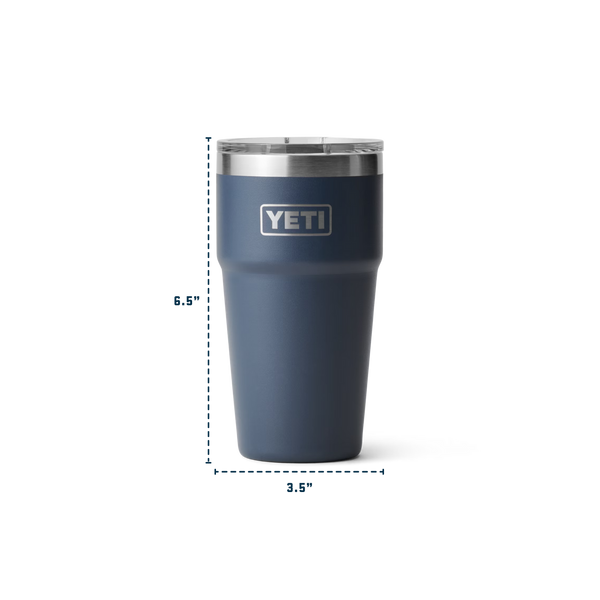 Yeti Rambler Stackable Cup Insulated Royal Blue 20oz - 591ml