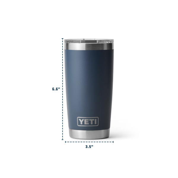 Yeti Rambler Tumbler Insulated Sea View 20oz - 591ml